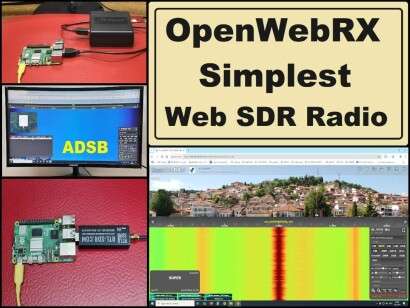OpenWebRX - Simplest Rasprberry Pi and RTLSDR Web SDR Radio