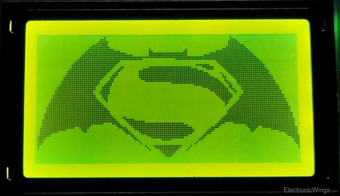 Bitmap Image displayed on GLCD