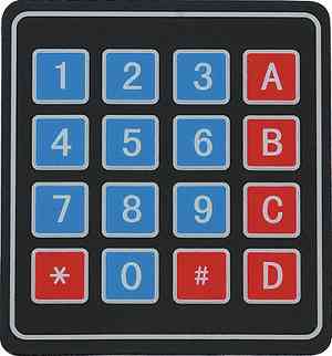 4x4 Keypad Interfacing With Arduino UNO icon