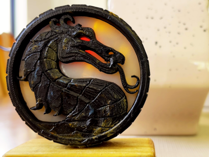 3D Printed Breathing IC555 LED Trophy