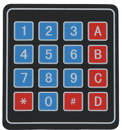 4x4 Keypad